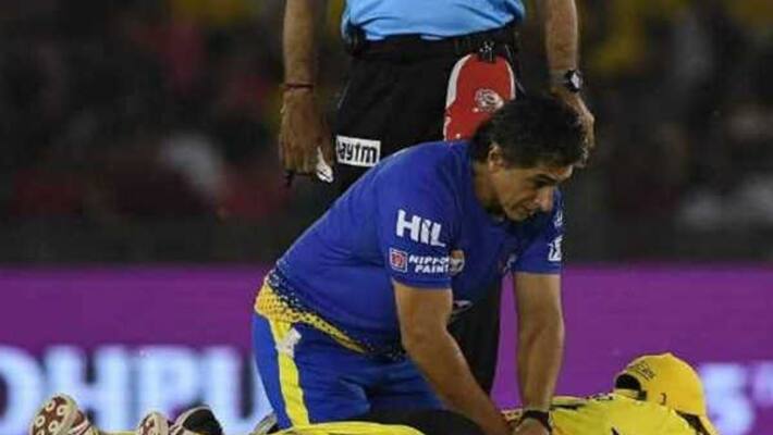 dhoni will may not play for next match dhoni will may not play for next match