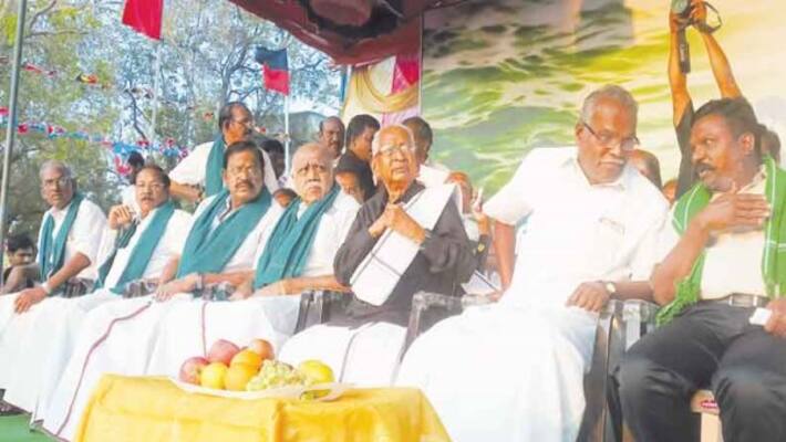 Stalin is doing all that ruling government should do - K.Veramani Stalin is doing all that ruling government should do - K.Veramani