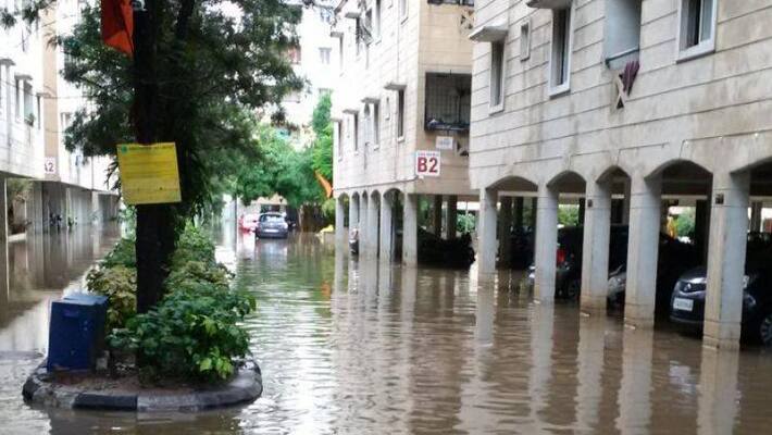 Telangana rains: Four persons struck in Majeera floods Telangana rains: Four persons struck in Majeera floods