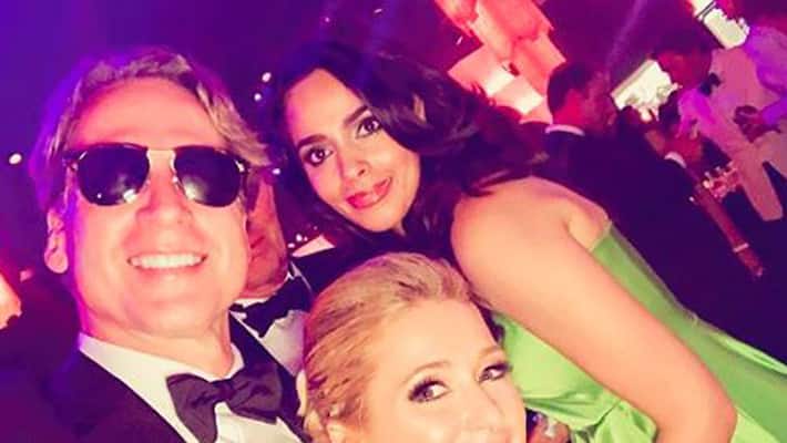 What is Mallika Sherawat doing with Paris Hilton What is Mallika Sherawat doing with Paris Hilton