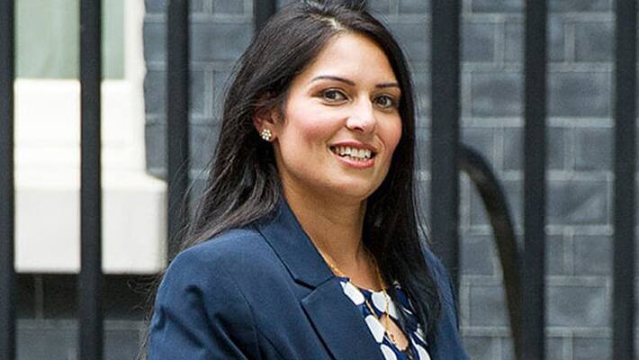 United Kingdom Home secretary Priti Patel quits after Liz Truss win, DVG United Kingdom Home secretary Priti Patel quits after Liz Truss win, DVG