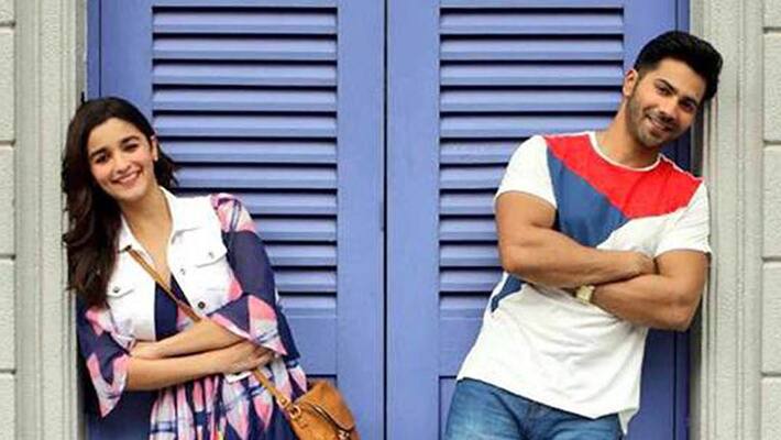 In Pics Alia Bhatt Varun Dhawan have fun in Singapore In Pics Alia Bhatt Varun Dhawan have fun in Singapore