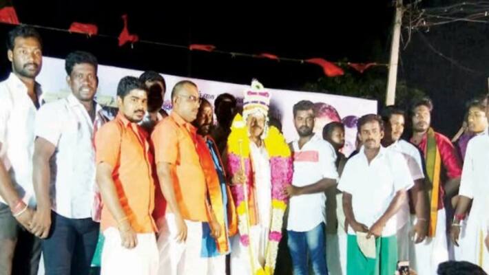 Arjun Sampath announced that Rama rajya Rath Yatra will start from Tanjore soon Arjun Sampath announced that Rama rajya Rath Yatra will start from Tanjore soon