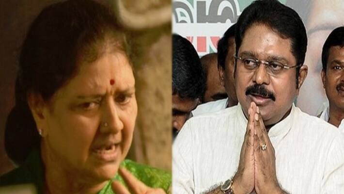 AIADMK opposes Sasikala by removing TTV Dhinakaran's name ..! AIADMK opposes Sasikala by removing TTV Dhinakaran's name ..!
