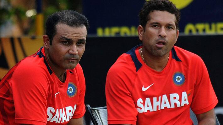 I was trying to please Tendulkar to save me from Wasim Akram Sehwag recalls one of interesting incidents kvn I was trying to please Tendulkar to save me from Wasim Akram Sehwag recalls one of interesting incidents kvn