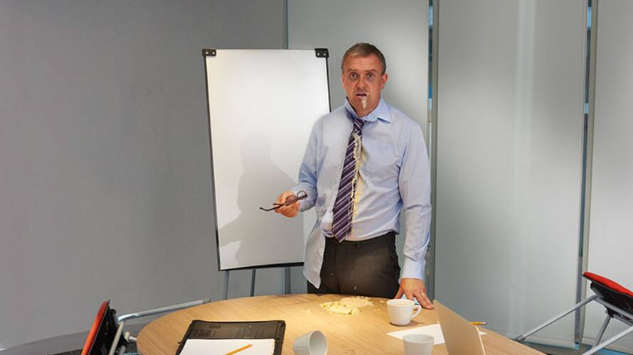 Here's how you get rid of vomit stains