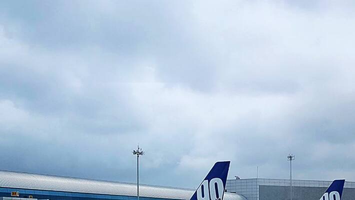 Russian citizens were taken out from indigo flight for misbehaving with air hostess Russian citizens were taken out from indigo flight for misbehaving with air hostess