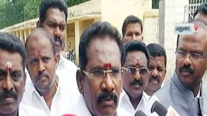sellur raju indicates madhusudhanan as chief minister in rk nagar election campaign sellur raju indicates madhusudhanan as chief minister in rk nagar election campaign
