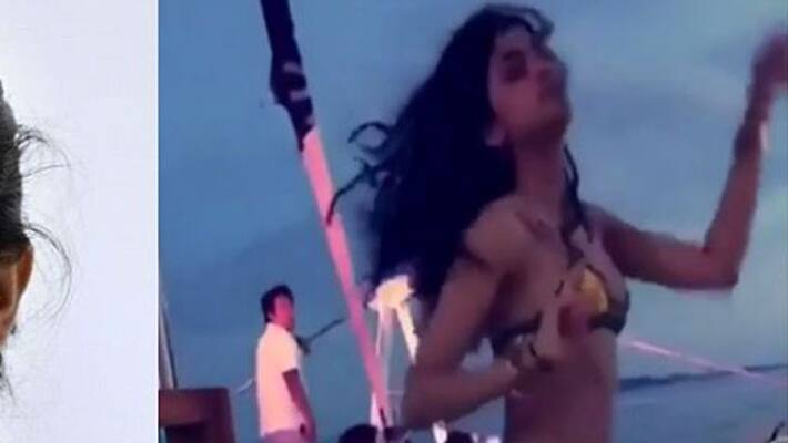 Navya Naveli Nanda just got TAPED while dancing in a bikini! Navya Naveli Nanda just got TAPED while dancing in a bikini!