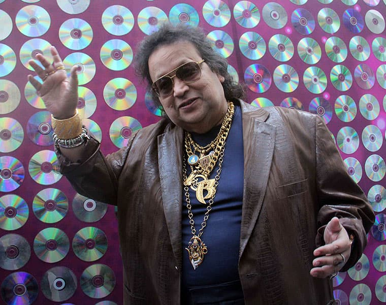 Bappi lahiri   know about his gold silver jewellery obsession