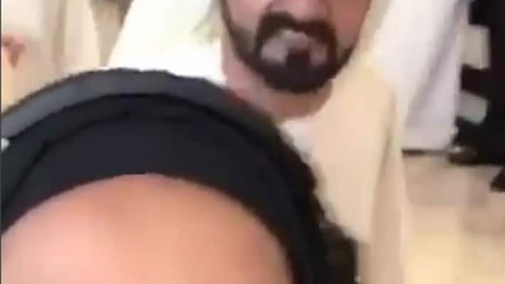 Sheikh Mohammed photobomb viral video Emirati woman Sheikh Mohammed photobomb viral video Emirati woman