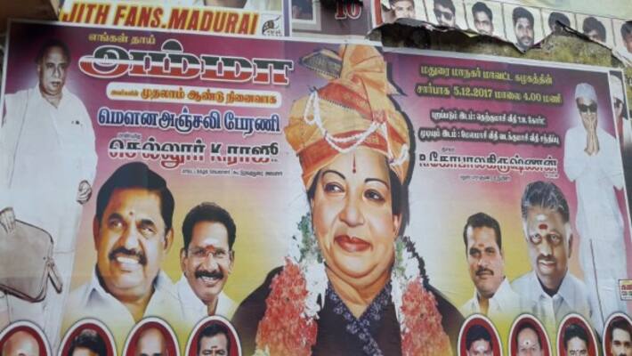 Anbusezhiyan in Cm poster at madhurai area Anbusezhiyan in Cm poster at madhurai area