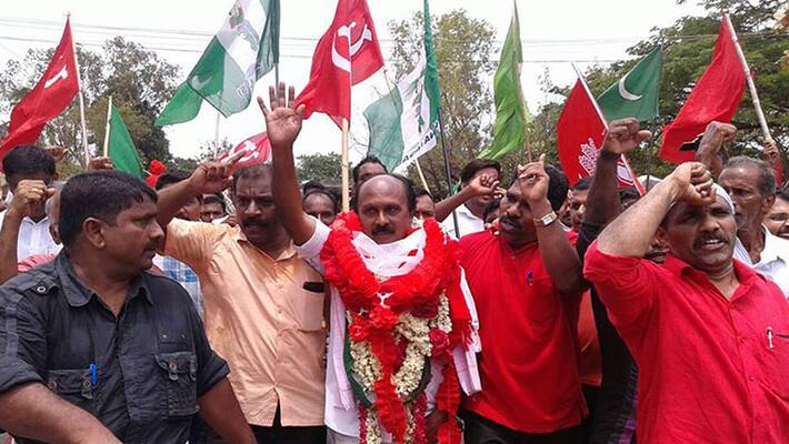 protest against e chandrashekharans candidature in cpi local leadership in kasargode protest against e chandrashekharans candidature in cpi local leadership in kasargode