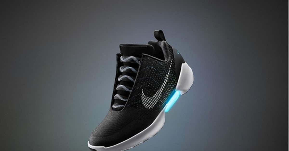nike self lacing shoes cost
