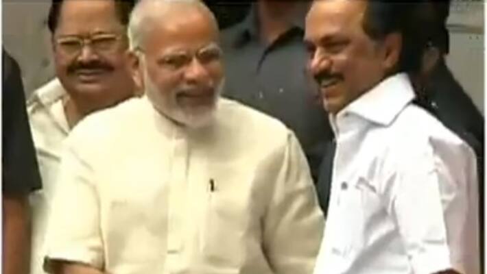 PMO Invite DMK chief M.K.Stalin PMO Invite DMK chief M.K.Stalin