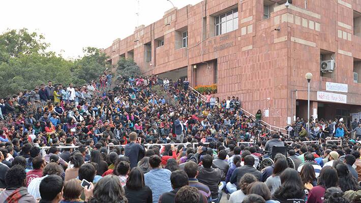 From Kashmir to Assam NRC JNU Poll Reaches Fever Pitch as Candidates Lock Horns in Presidential Debate From Kashmir to Assam NRC JNU Poll Reaches Fever Pitch as Candidates Lock Horns in Presidential Debate