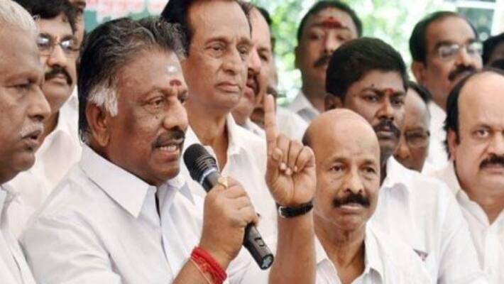 O.Panneerselvam on Anna statue issue O.Panneerselvam on Anna statue issue
