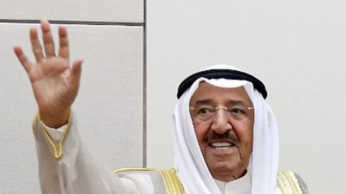 Kuwait emir Sheikh Sabah was the mediator between countries for establishing peace Kuwait emir Sheikh Sabah was the mediator between countries for establishing peace