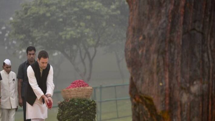 Rahul Gandhi leads tributes to Indira Gandhi on her death anniversary Rahul Gandhi leads tributes to Indira Gandhi on her death anniversary