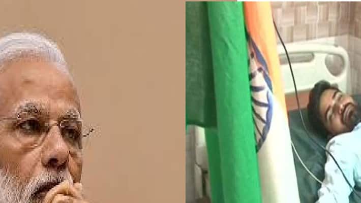 To remind PM of a Promis man walks 1350 km To remind PM of a Promis man walks 1350 km