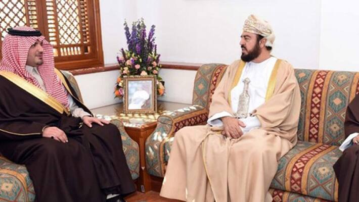 saudi prince completed his visit to oman saudi prince completed his visit to oman