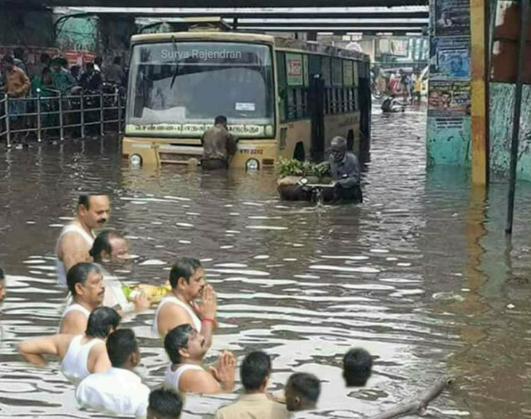 Heavy Rain In Tamil Nadu; Schools In Chennai, 3 Districts Shut: 10 Points