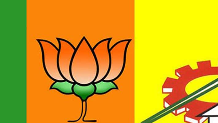 state BJP resolves to defeat TDPs Naidu in Andhra state BJP resolves to defeat TDPs Naidu in Andhra