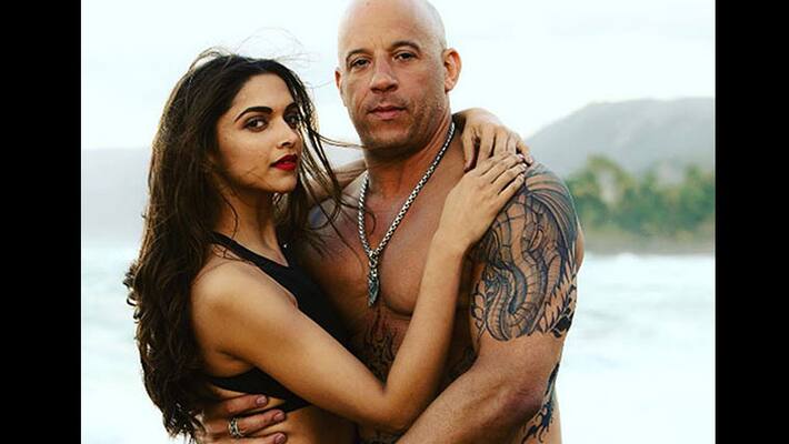 Deepika Padukone and Vin Diesel's New Photo From 'xXx' Raises Temperatures Deepika Padukone and Vin Diesel's New Photo From 'xXx' Raises Temperatures