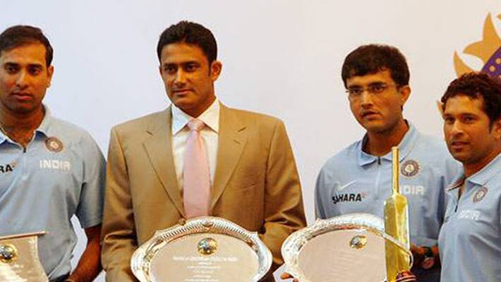 Anil Kumble says interview with Sachin Tendulkar, Sourav Ganguly and VVS Laxman was nerve-racking Anil Kumble says interview with Sachin Tendulkar, Sourav Ganguly and VVS Laxman was nerve-racking