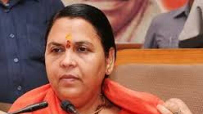 Umabharati Praises Shivraj Government Over Vikas Dubey's Encounter, But Praises Yogi Umabharati Praises Shivraj Government Over Vikas Dubey's Encounter, But Praises Yogi