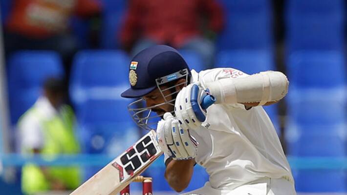 india lost first wicket in antigua india lost first wicket in antigua