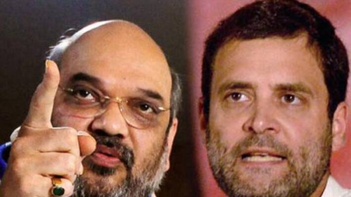 Home Minister Amit Shah Tweets Video Of Soldier's Father In Barb At Rahul Gandhi Home Minister Amit Shah Tweets Video Of Soldier's Father In Barb At Rahul Gandhi