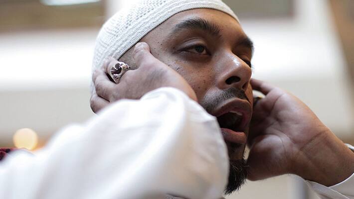 Muslim religious leaders offers prayer for peace Muslim religious leaders offers prayer for peace