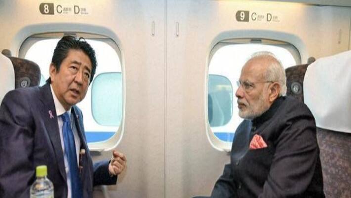 India-Japan Sign An Agreement On Bullet Train India-Japan Sign An Agreement On Bullet Train