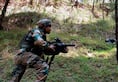 Jammu and Kashmir Security forces massive search operation terrorists CRPF
