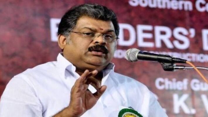 Call us next time for all party meeting .. GK Vasan in grief. Call us next time for all party meeting .. GK Vasan in grief.