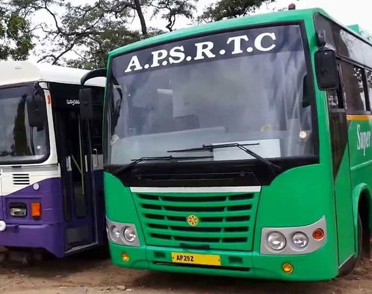 APSTRC Bus Services starts in AP