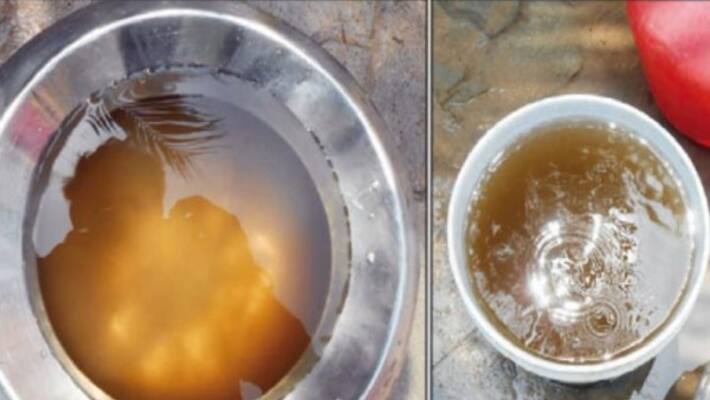 dirty drinking water supply to People are seriously suffer without water ... dirty drinking water supply to People are seriously suffer without water ...