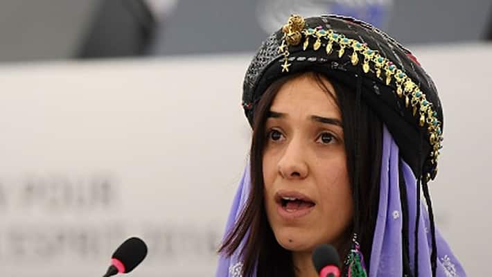 Yazidi woman Nadia Murad narrates how she was forced into ISIS sex slavery Yazidi woman Nadia Murad narrates how she was forced into ISIS sex slavery