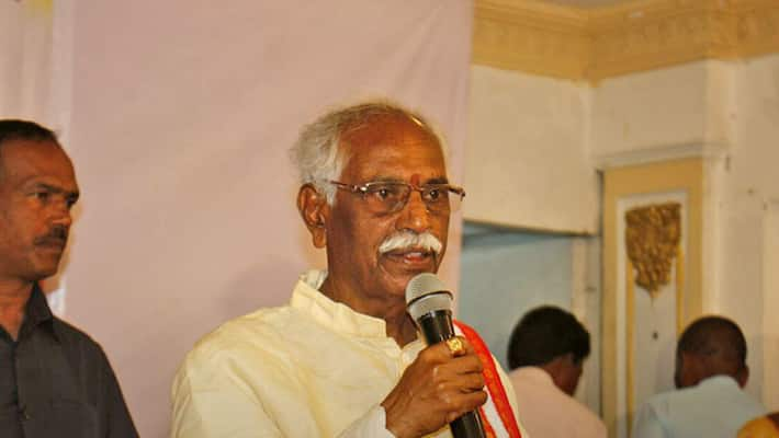 knife found in Bandaru Dattatreya home