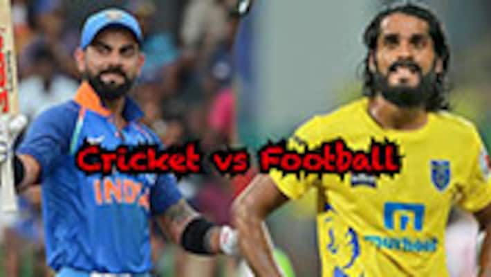 Cricket vs Football Kerala Blasters home ground being dug up for cricket match angers fans Cricket vs Football Kerala Blasters home ground being dug up for cricket match angers fans