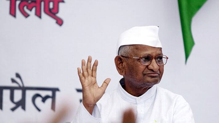 Delhi BJP gets negative nod from Anna Hazare Delhi BJP gets negative nod from Anna Hazare