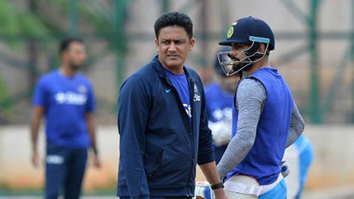 Kumble Puts A Full stop To The Controversy with Kohli Kumble Puts A Full stop To The Controversy with Kohli