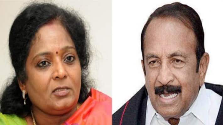 TN BJP Leader Tamilisai responds to Vaiko TN BJP Leader Tamilisai responds to Vaiko