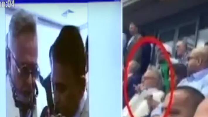 Vijay Malya watch India Pak Match Vijay Malya watch India Pak Match