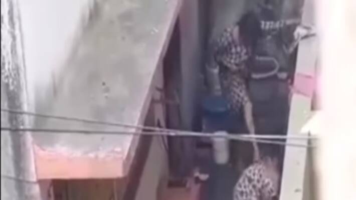 The sister who attacked the mentally ill sister for the property! The sister who attacked the mentally ill sister for the property!