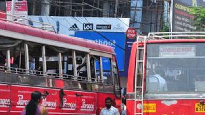 Bus strike by bus operators confederation Bus strike by bus operators confederation