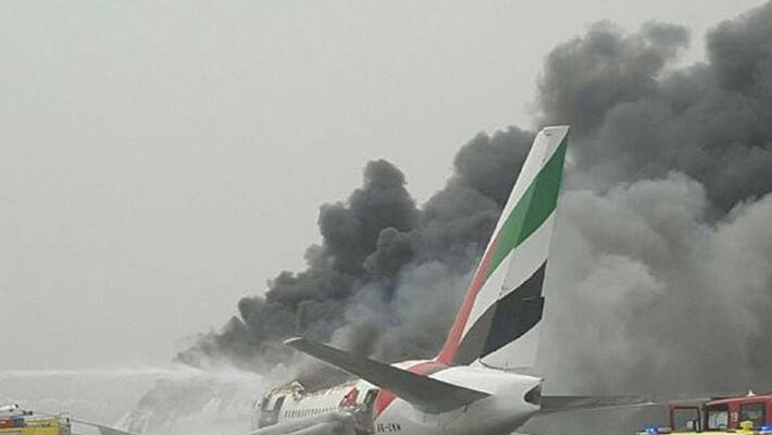 fire accident to trivandum dubai emirates aircraft fire accident to trivandum dubai emirates aircraft