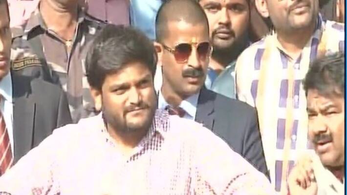 There has been tampering in EVMs in Surat Rajkot and Ahmedabad EVMs are hackable Hardik Patel There has been tampering in EVMs in Surat Rajkot and Ahmedabad EVMs are hackable Hardik Patel