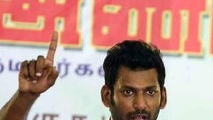 admk party got so angry on actor vishal due to his attitude admk party got so angry on actor vishal due to his attitude